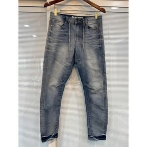 Parasuco Denim Jeans Womens 25 Blue Light Wash Drawstring Skinny‎ Jogger Y2K